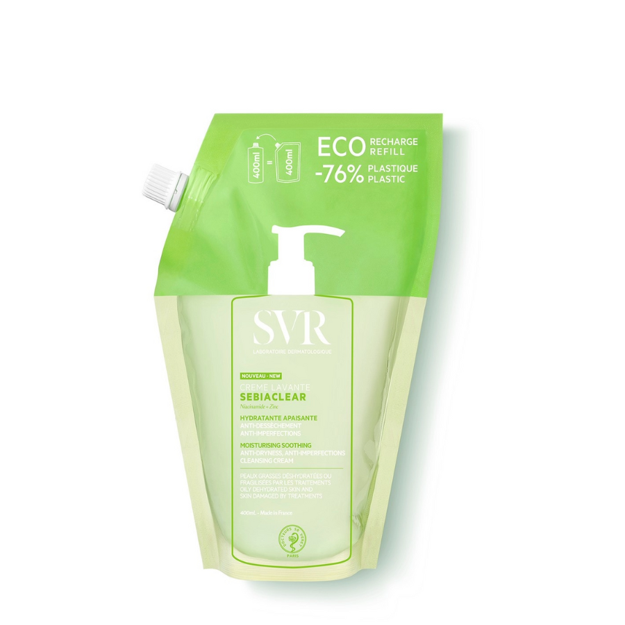 SVR Sebiaclear Creme Lavante Refill 400ml