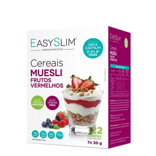 Easyslim Cereales Muesli Frutos Rojos x7