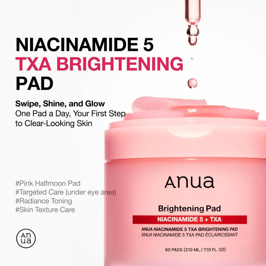 Anua Niacinamide Brightening Pad Discos x60