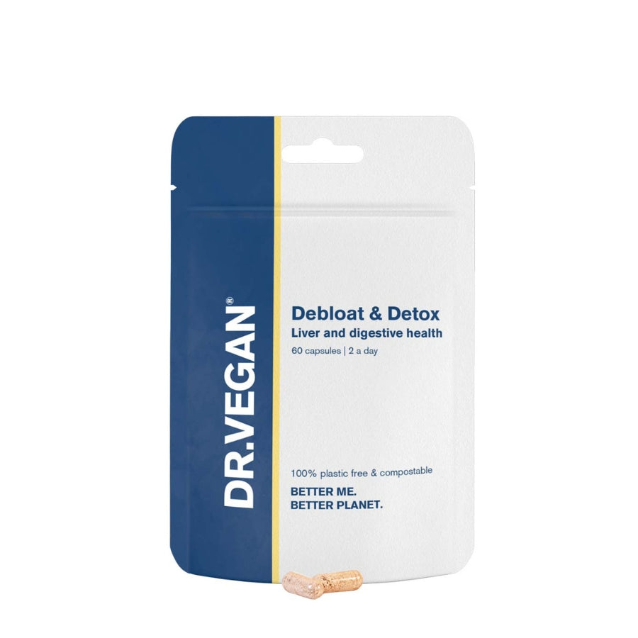 Dr. Vegan Cápsulas Hinchazón y Detox x60