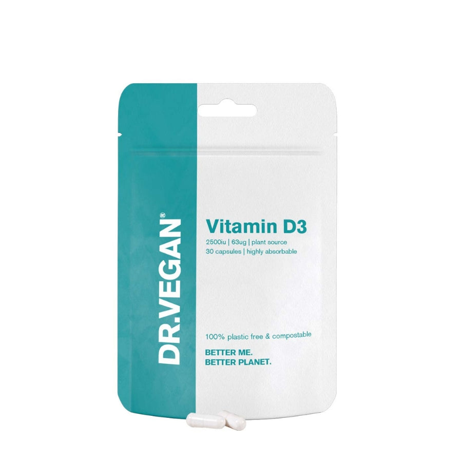 Dr. Vegan Vitamina D3 Cápsulas x30