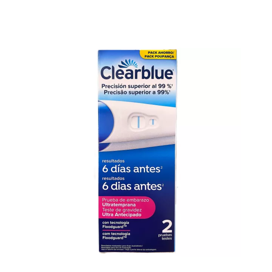 Clearblue Early Pregnancy Test 6 Days x2