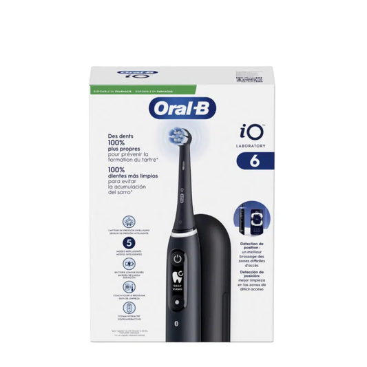 Oral-B iO 6 Escova Elétrica Preta