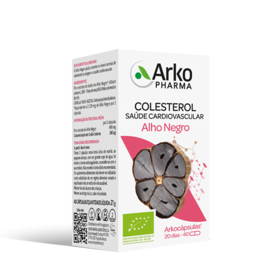 Arkocápsulas Alho Negro Cápsulas x40