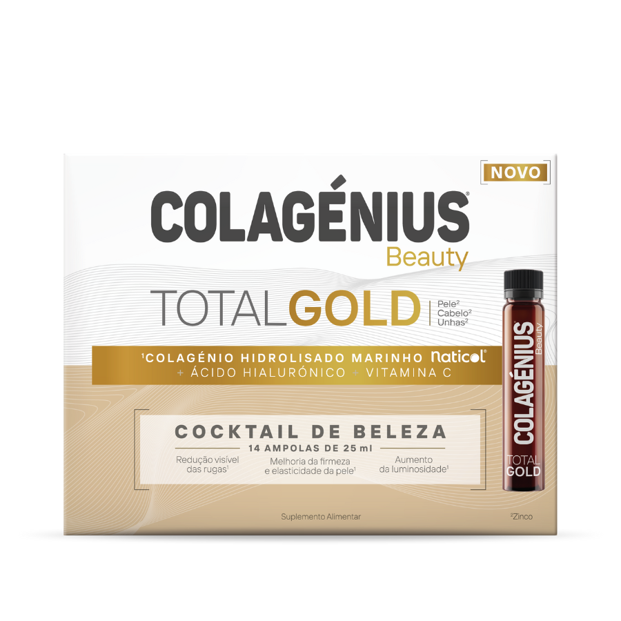 Colagénius Beauty Total Gold Ampollas x14