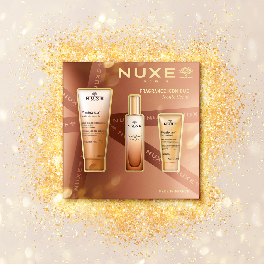 Set de regalo con aromas icónicos de Nuxe Prodigieux