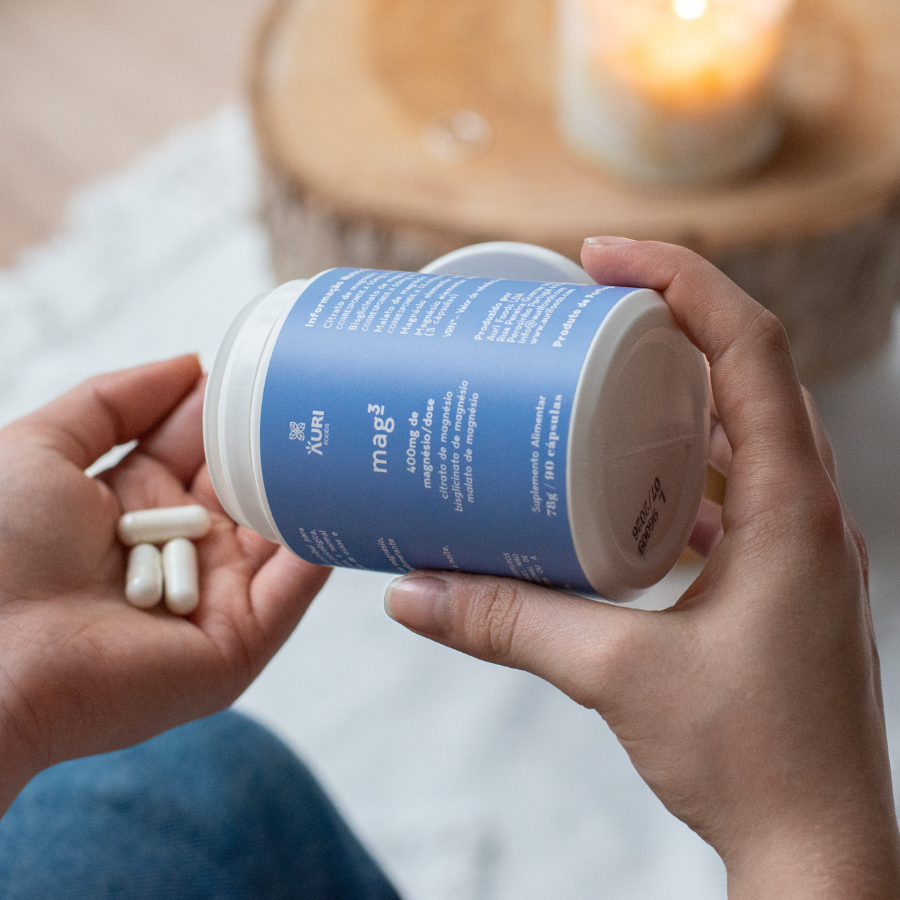 Auri Foods Magnésio MAG3 Cápsulas x90