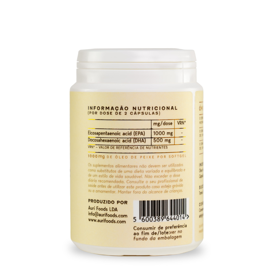 Auri Foods Ómega-3 Cápsulas x60