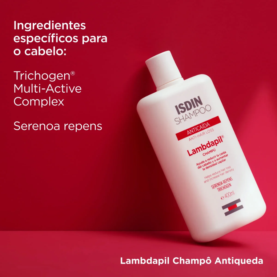 Isdin Lambdapil Champú Anticaída 2x400ml