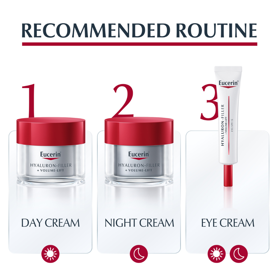 Eucerin Hyaluron-Filler +Volume-Lift Day Cream SPF15 PS 50mL