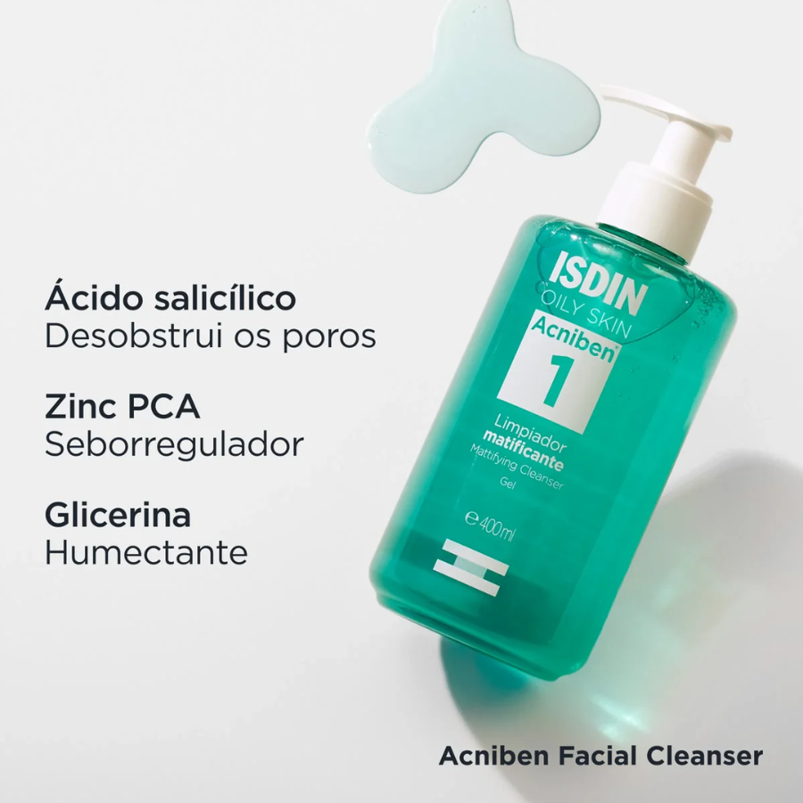 Isdin Teen Skin Acniben 1 Cleansing Gel 400ml