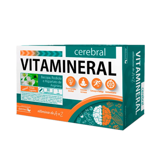 Vitamineral Cerebral Ampolas x30