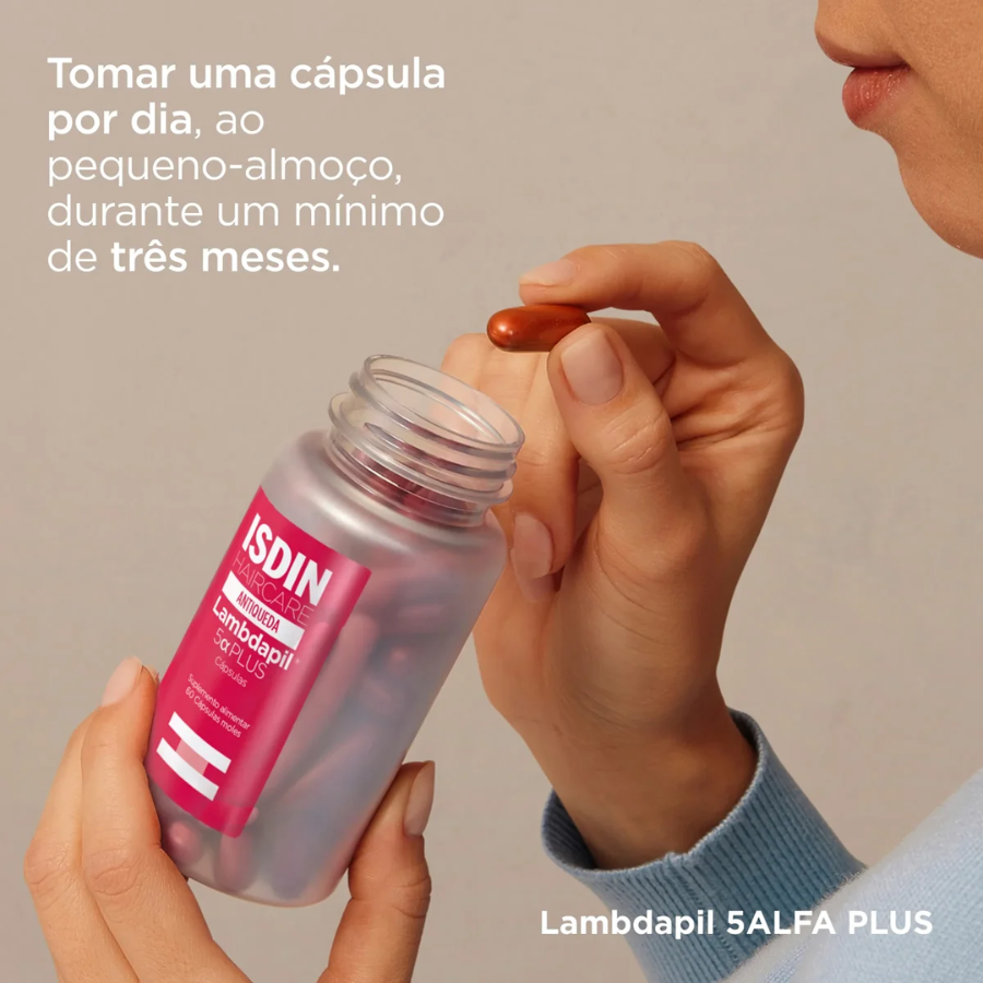 Isdin Lambdapil 5Alfa Plus Cápsulas x60