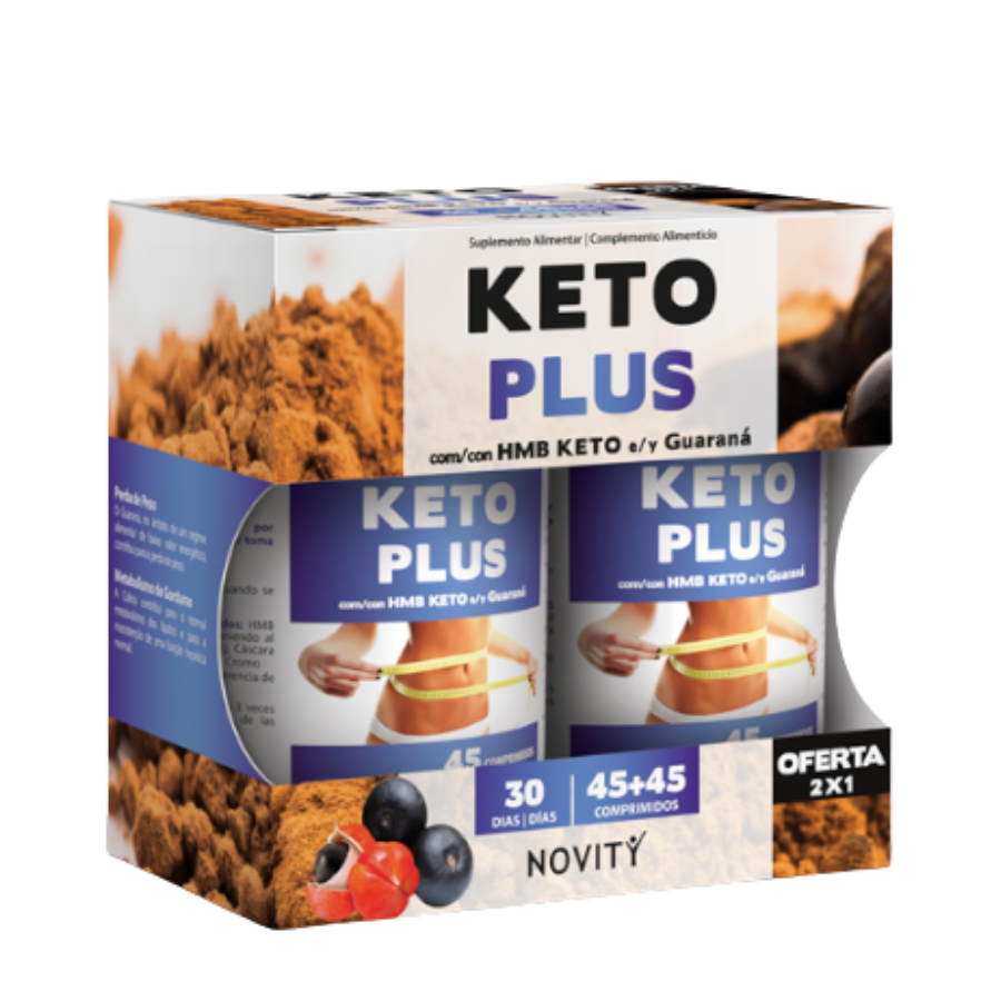 Novity Keto Plus 2x45 Comprimidos