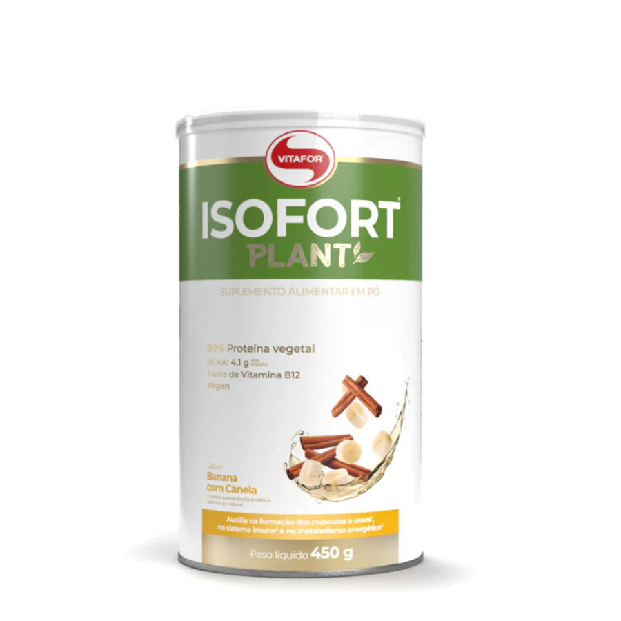 Vitafor Isofort Plant Banana Canela 450g
