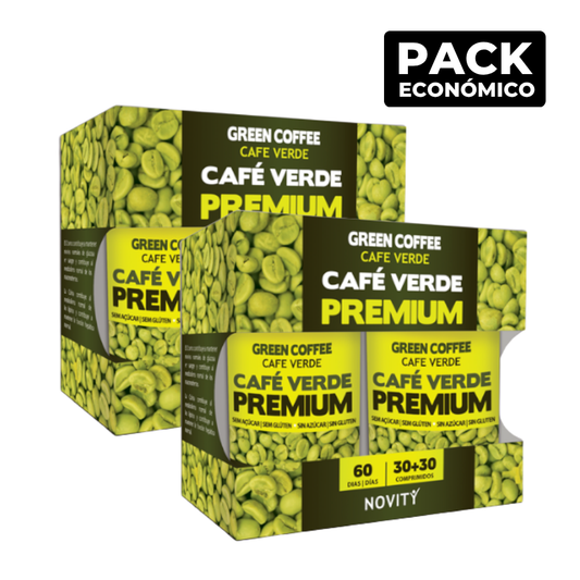 Novity Café Verde Premium 30+30 Comprimidos x2