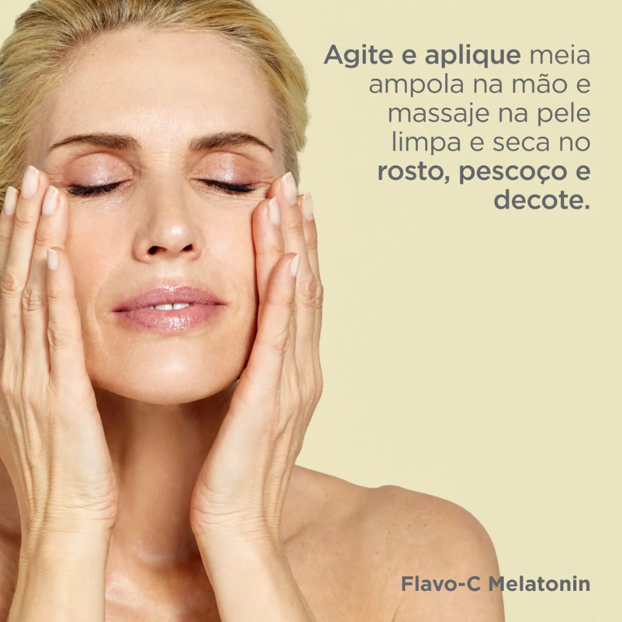 Isdin Isdinceutics Rejuvenate Flavo-C Melatonin Serum Ampoules 30x2ml