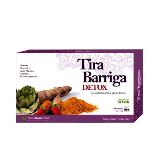 Tira Barriga Detox Ampolas x20