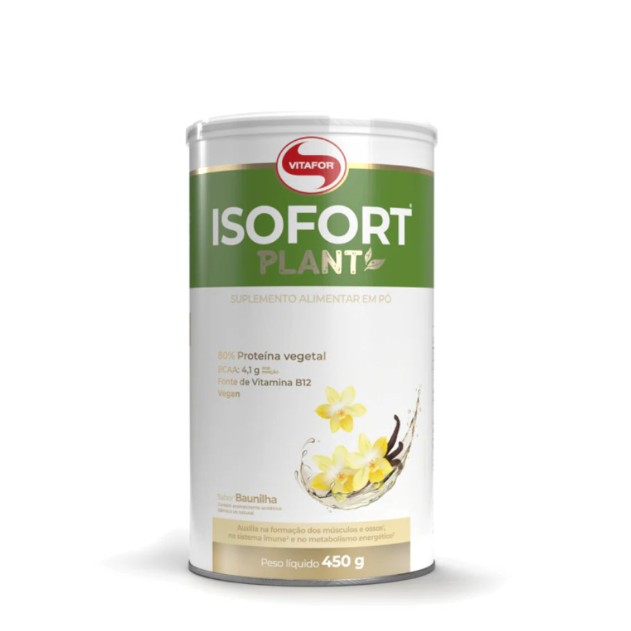 Vitafor Isofort Plant Baunilha 450g