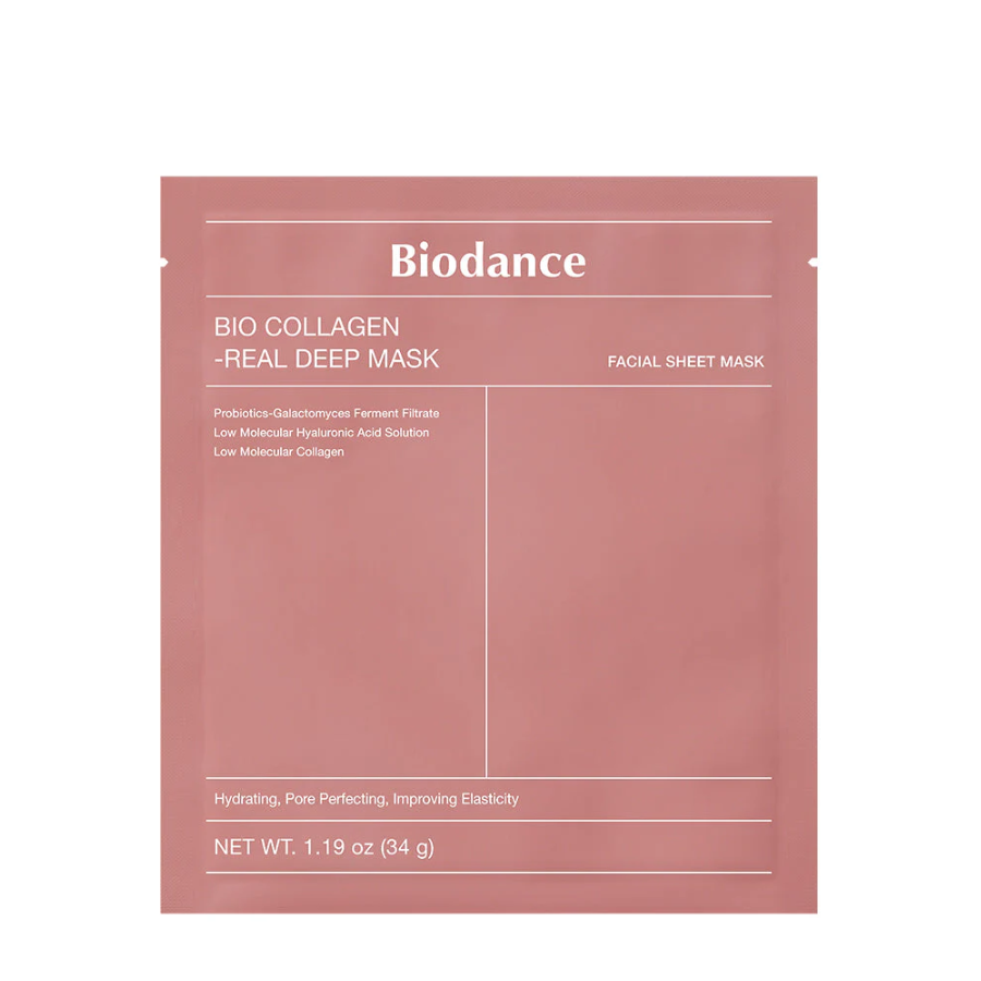 Biodance Bio-Collagen Real Deep Mask Máscara Facial x4