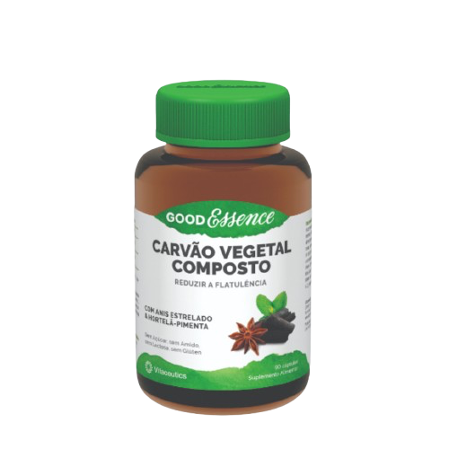 Good Essence Carvão Vegetal Composto Cápsulas x90