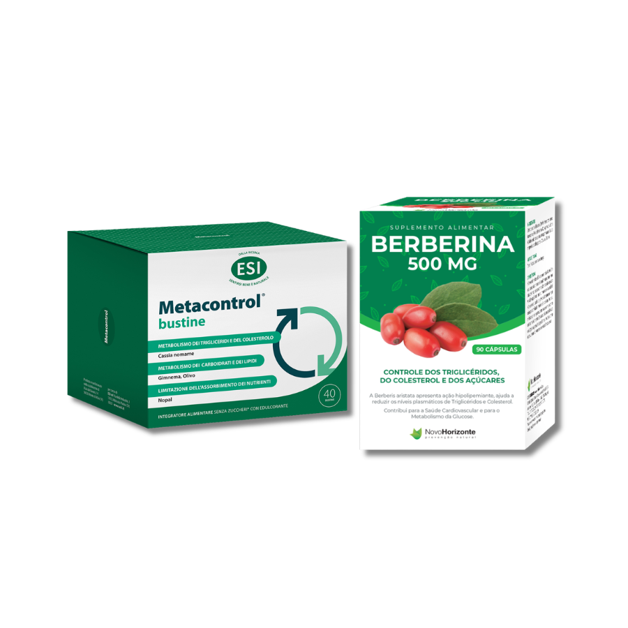 ESI Metacontrol Saquetas x40 + Berberina 500mg x90