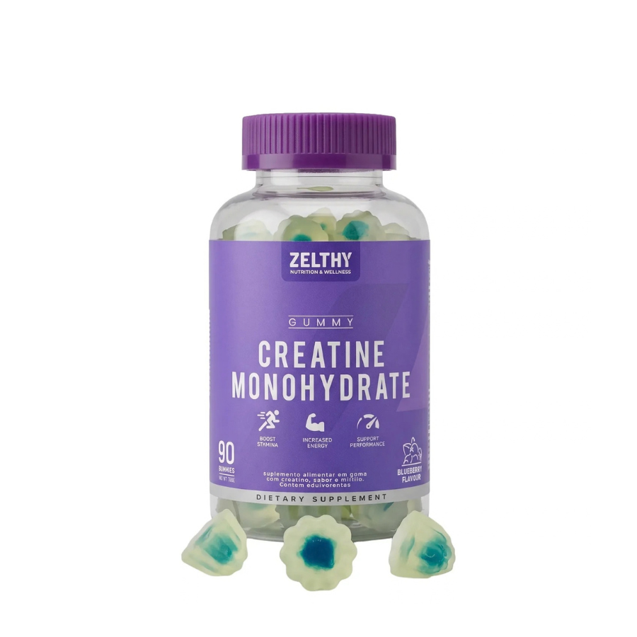 Zelthy Gummy Creatine Monohydrate Gomas x90