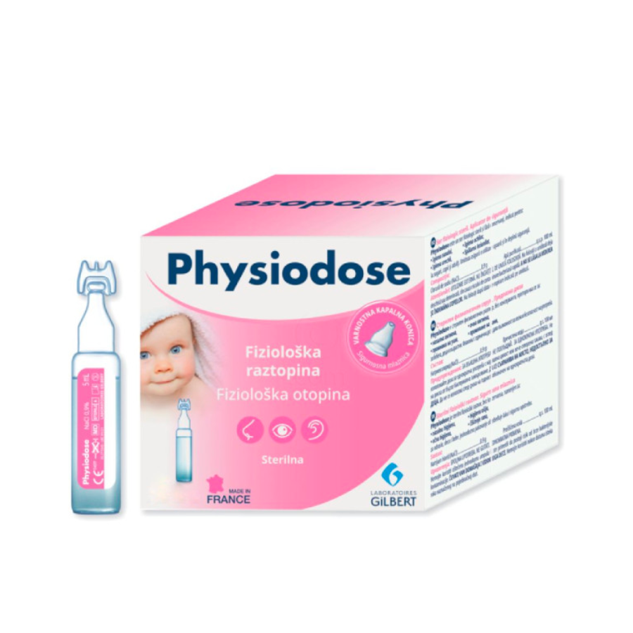 Physiodose Infantil Soro Fisiológico 20x5ml