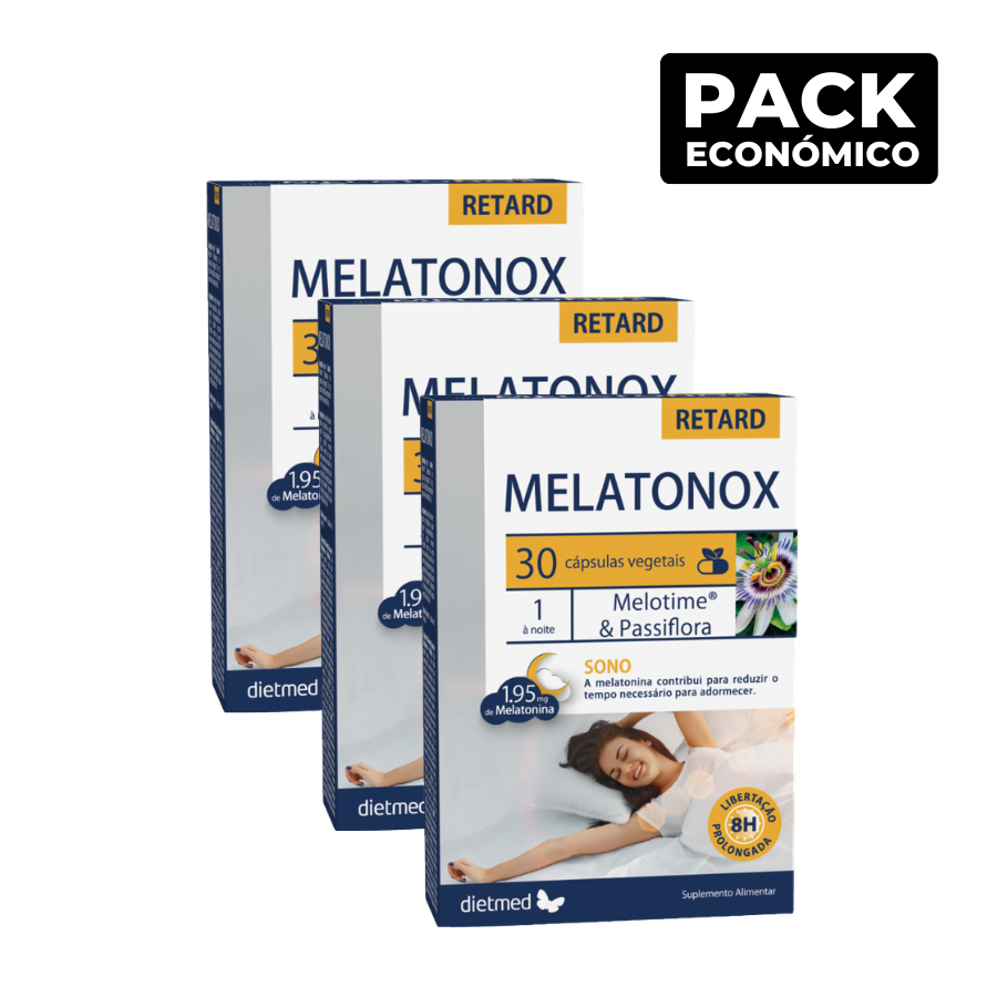 Cápsulas de Melatonox Retard 3x30