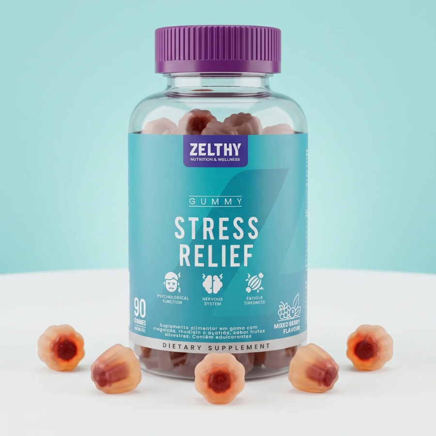 Zelthy Gummy Stress Relief Gomas x90