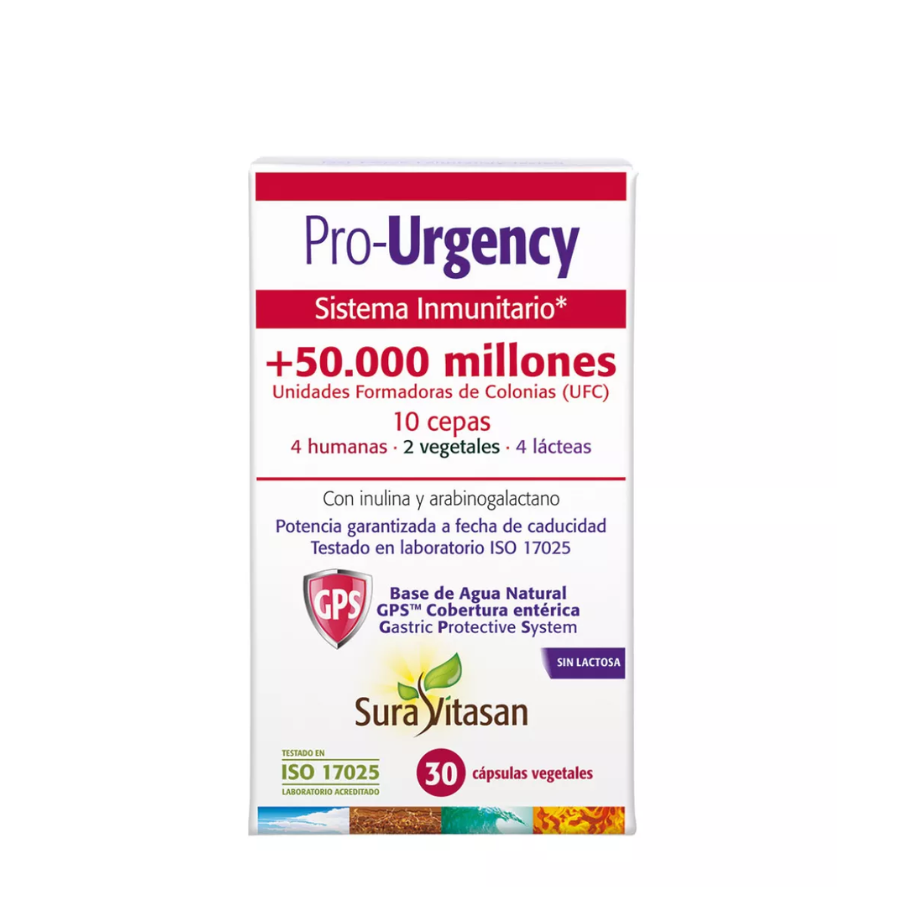 Sura Vitasan Pro-Urgency Cápsulas x30