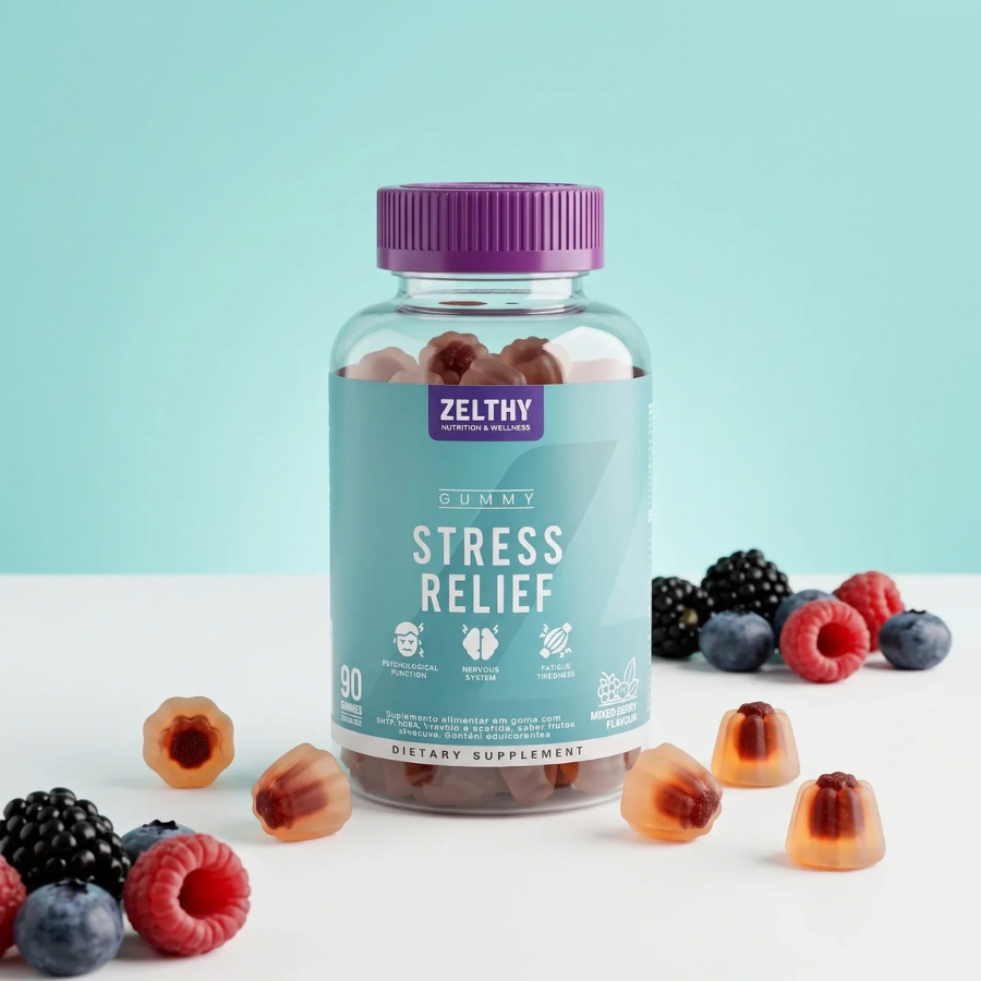 Zelthy Gummy Stress Relief Gomas x90