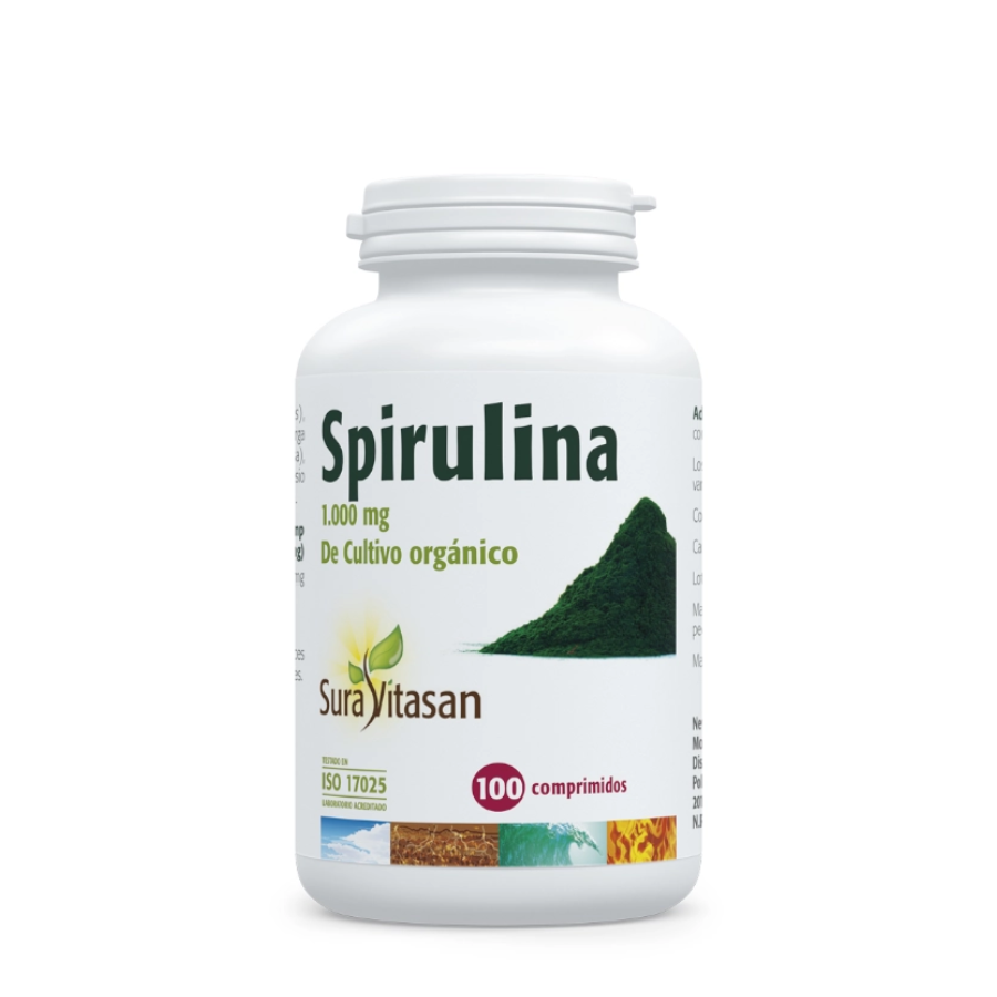 Sura Vitasan Spirulina 1000mg Comprimidos x100