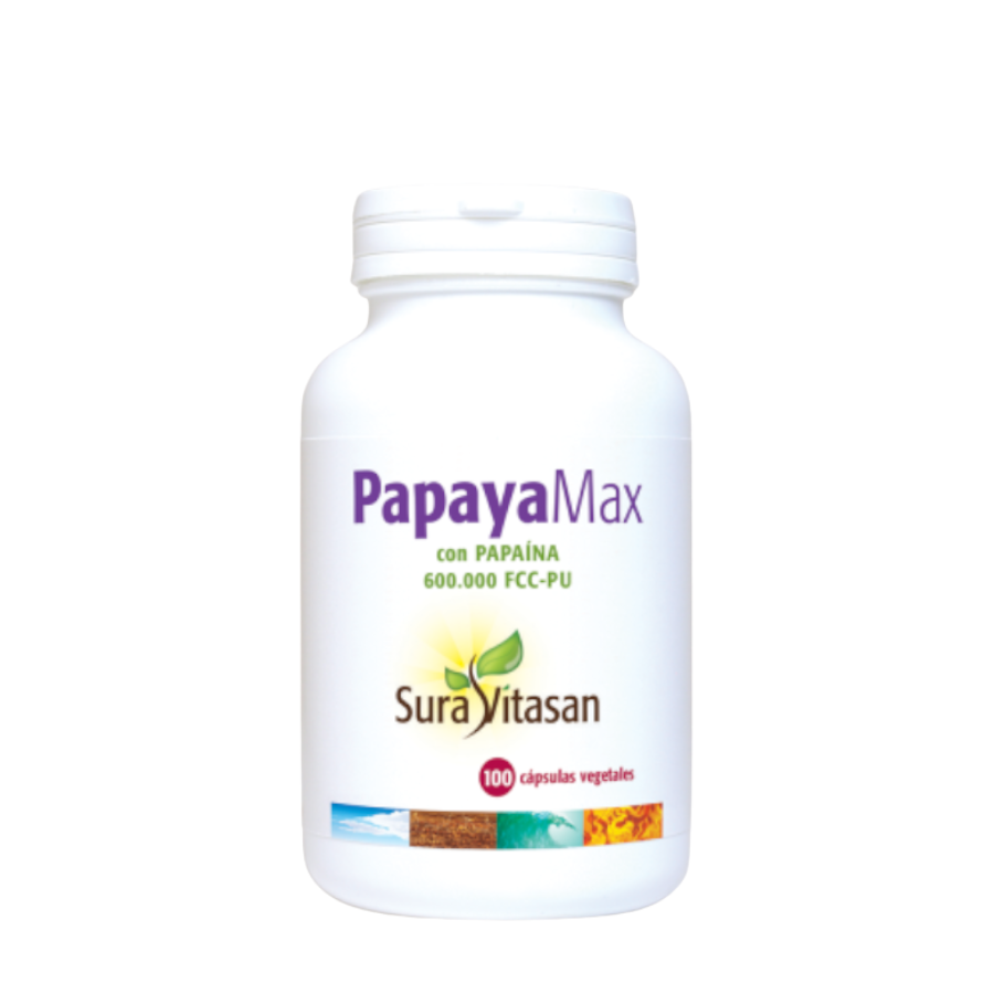 Sura Vitasan Papaiamax Cápsulas x100