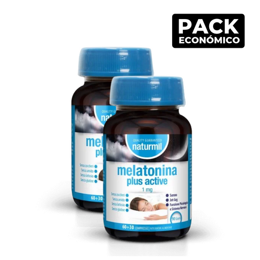 Naturmil Melatonin Plus Active Tablets 2x90