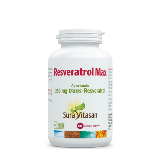 Sura Vitasan Resveratrol Max Cápsulas x60