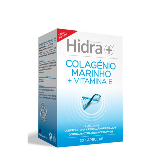 CHI Hidra+ Colagénio Marinho + Vitamina E Cápsulas x30