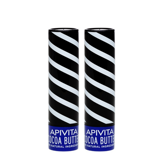 Apivita Cocoa Butter Lip Care 2x4.4g