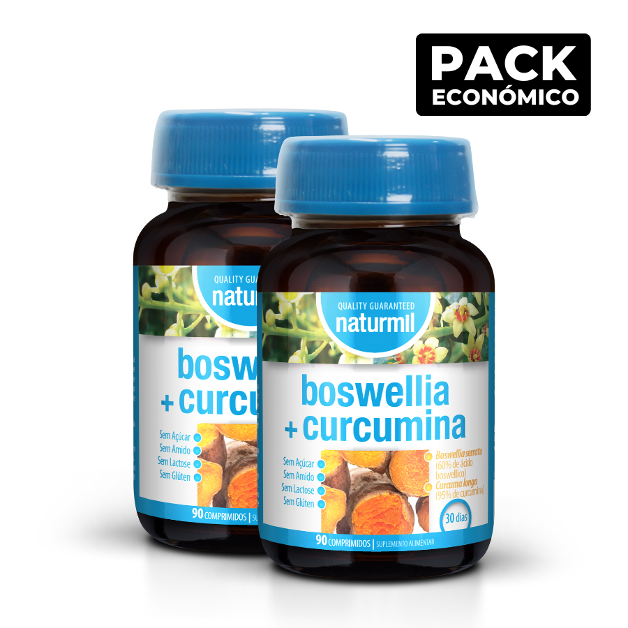 Naturmil Boswelia + Curcumina Comprimidos 2x90