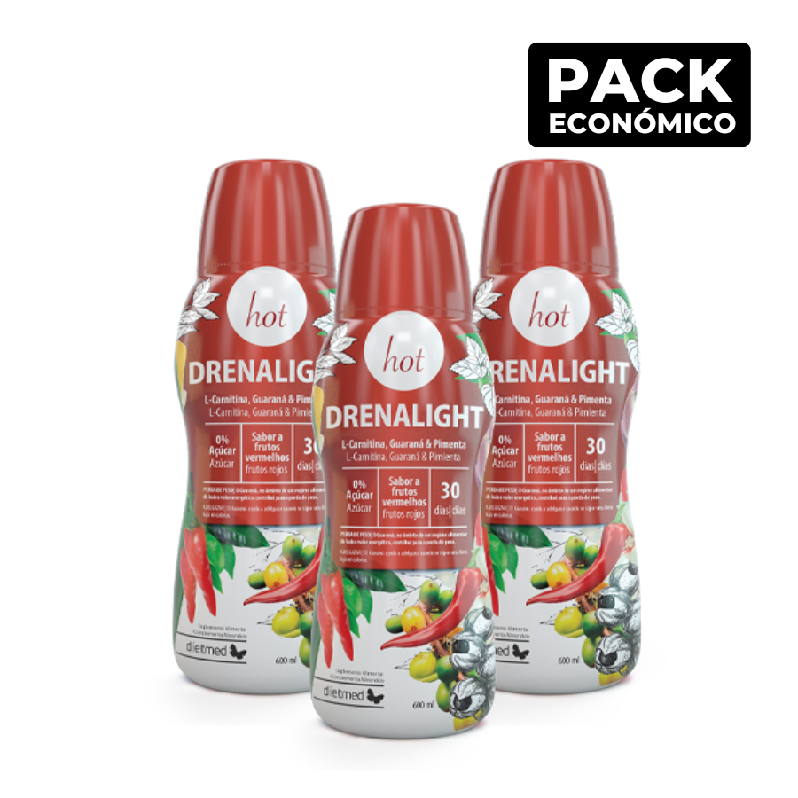 Drenalight Hot 3x600ml
