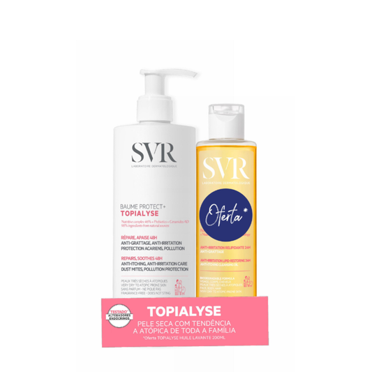 SVR Topialyse Baume Protect 400ml + Huile Lavante 200ml