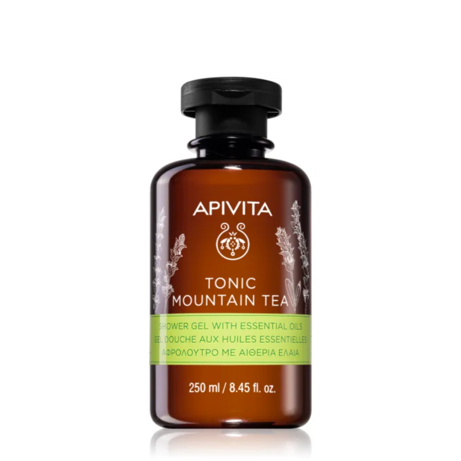 Apivita Tonic Mountain Tea Shower Gel 250ml