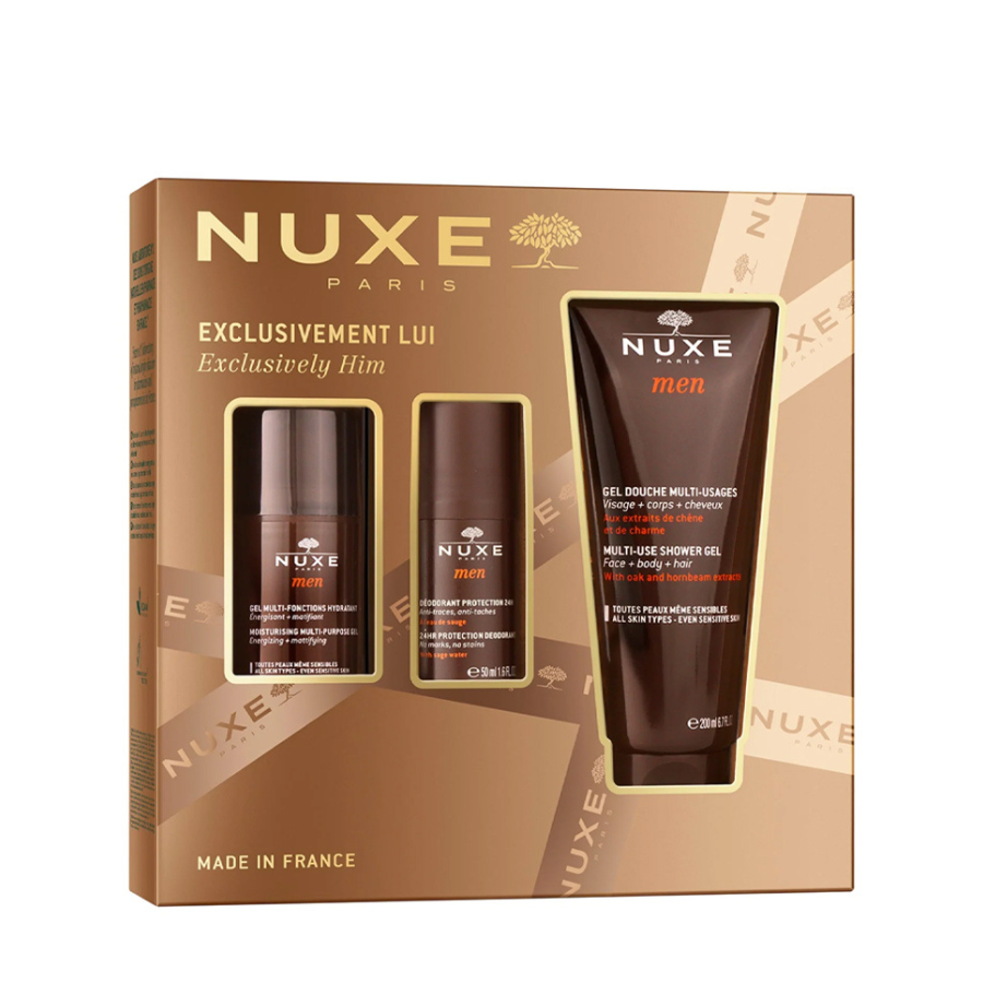 Set de regalo Nuxe para hombre, exclusivamente para él