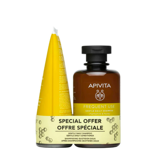 Apivita Shampoo 250ml + Frequent Use Conditioner 200ml