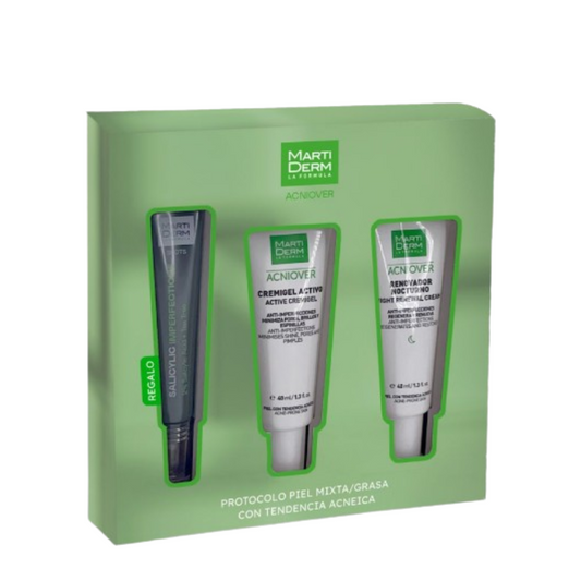 Martiderm Pack Acniover + Shot Ácido Salicilico
