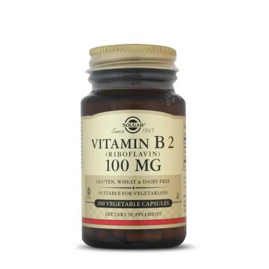 Solgar Vitamin B6 100mg Cápsulas Vegetais x100