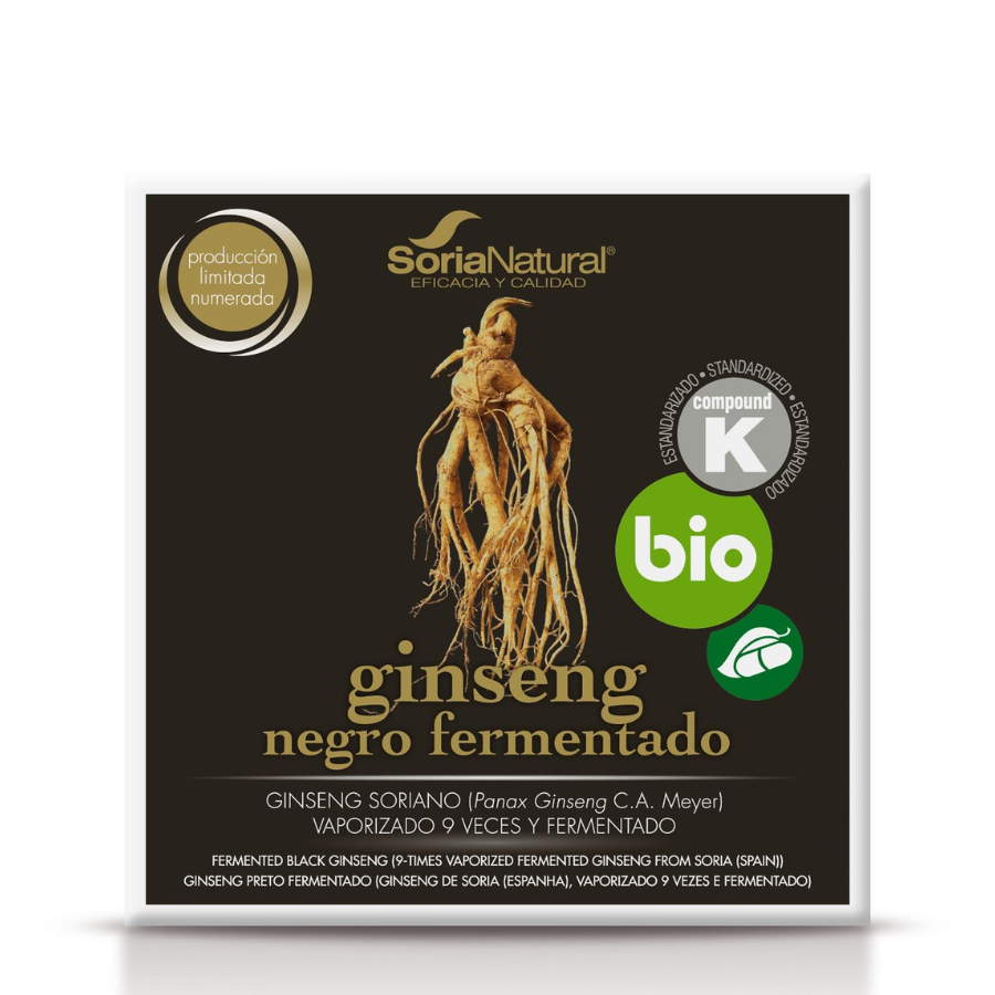 Soria Natural Fermented Black Ginseng Capsules x24