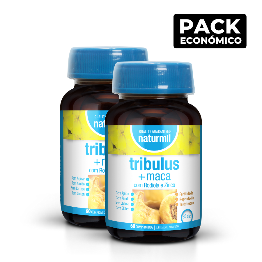 Naturmil Tribulus + Maca Comprimidos 2x60