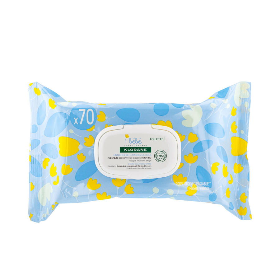 Klorane Baby Wipes x70