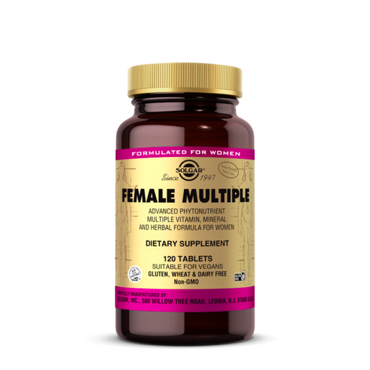 Solgar Multivitaminas Múltiples Femeninas Comprimidos x120